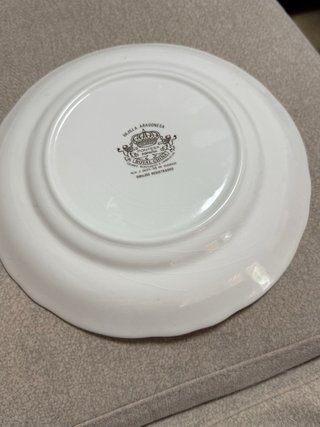 Plato Pontesa Royal China Vajilla Aragonesa