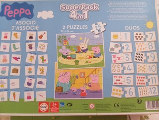 Libros y Puzzles Peppa Pig