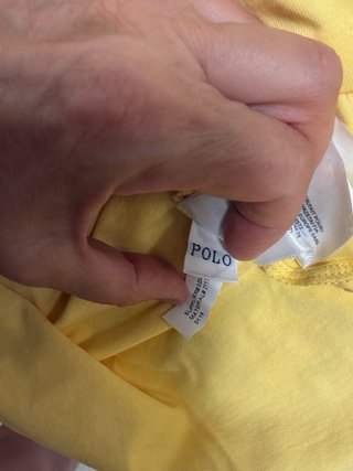 Maglietta Polo Ralph Lauren donna gialla