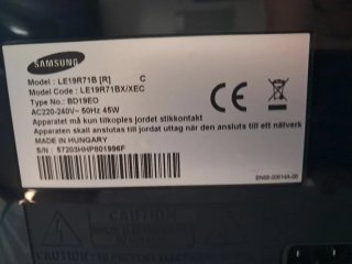 Televisor Monitor Samsung Negro