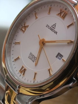 Reloj Dugena Oro y Plata
