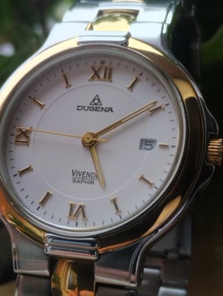 Reloj Dugena Oro y Plata