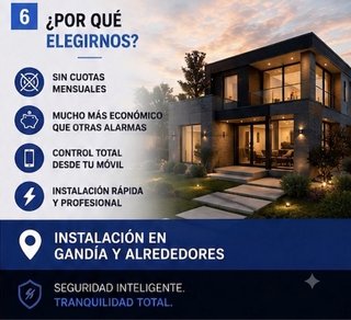 Alarma Inteligente WiFi + 4G Hogar