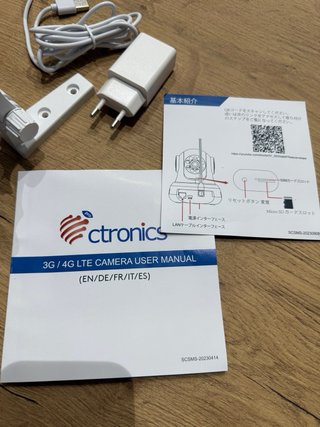 Cámara Seguridad Ctronics 4G