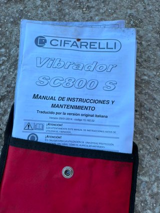 Vibrador Cifarelli SC800 S para aceituna
