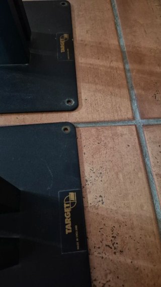 Pareja Soportes para Altavoces Target negros