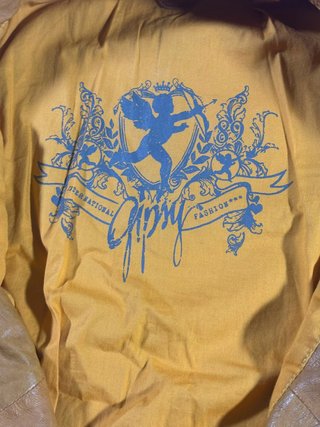 Chaqueta bomber de cuero