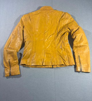 Chaqueta bomber de cuero
