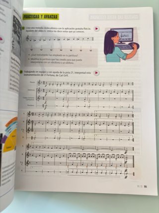 Libro Música y Danza 6 Primaria Edelvives