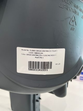 Silla Portabebés para Bicicleta EIBAS