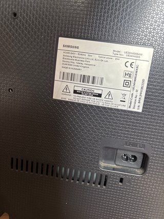Televisor Samsung Negro
