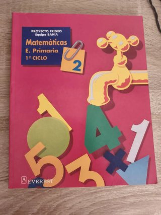 Libro matemáticas de segundo de primaria