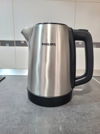 Hervidor de agua Philips de 1,7L acero inoxidable