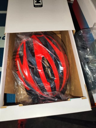 Casco Marca LEM Gavia Rojo Talla M
