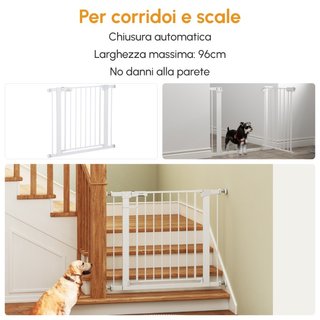 Cancelletto per Cani con Meccanismo Intelligente,