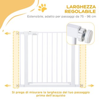 Cancelletto per Cani con Meccanismo Intelligente,