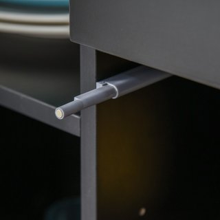 Mobiletto Multiuso per Casa e Ufficio con 2 Casset