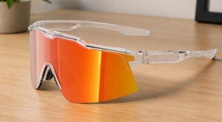 Gafas de sol deportivas transparentes