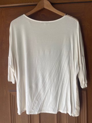 Blusa Trucco floral beige multicolor
