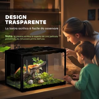 Terrario per Tartarughe di Terra e Rettili con Ter