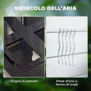 Terrario per Tartarughe di Terra e Rettili con Ter