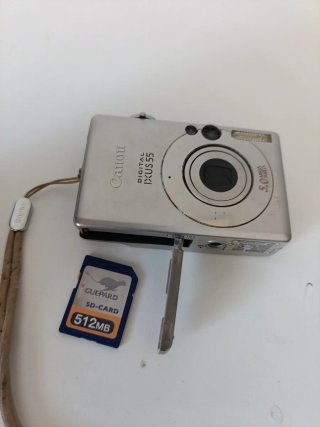 Canon Digital IXUS 55 Cámara Plata