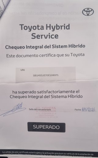 Toyota Auris Hibrido 2014