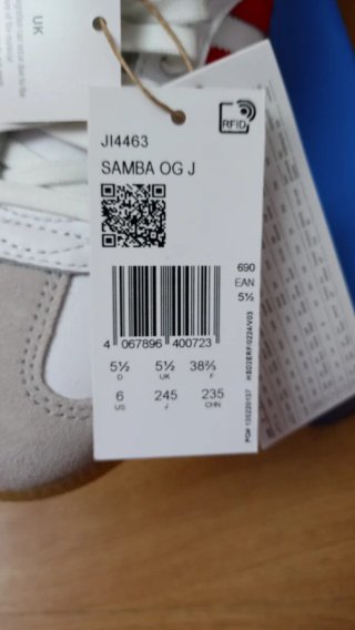 Zapatillas Adidas Samba OG J