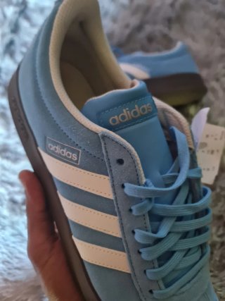 Zapatillas Adidas Azul y Blanco