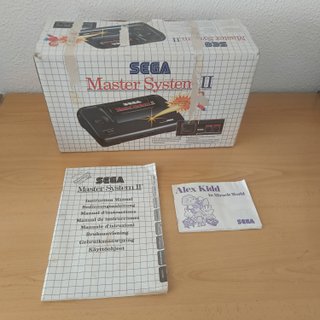 Caja Original Sega Master System II regular estado