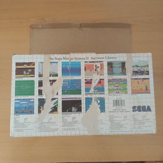 Caja Original Sega Master System II regular estado