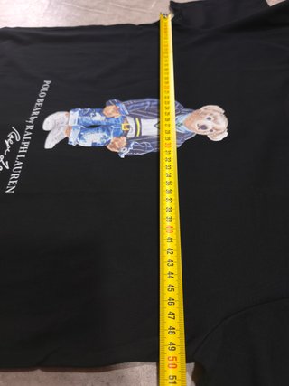 Camiseta Polo Ralph Lauren Oso Talla M Negra 92700