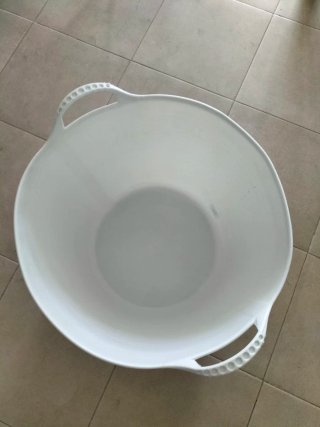 Capazo blanco