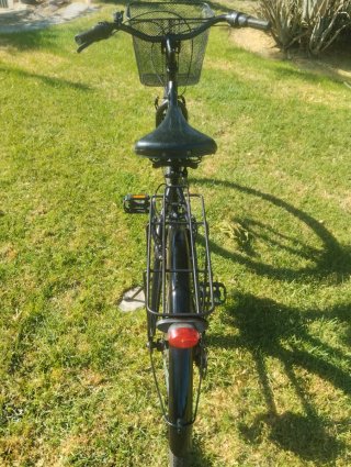 Bicicleta Paseo Mujer Urbana Negra