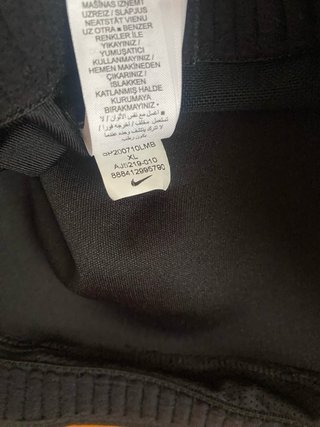 Sujetador deportivo Nike Negro XL