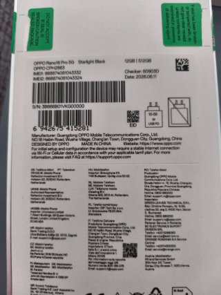 Oppo Reno16 Pro 5G Ed. Lamine Yamal
