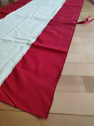 Muy antigua bandera España final g civil o años 40