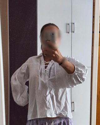 Camisa Medieval Blanca