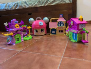 Pin y Pon Casa de Muñecas y Accesorios