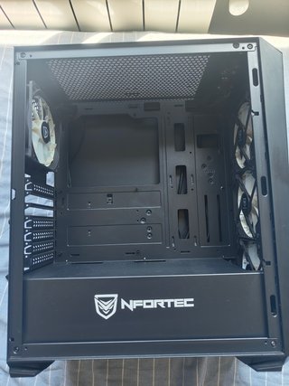 Torre PC Nfortec Krater ARGB Cristal Templado
