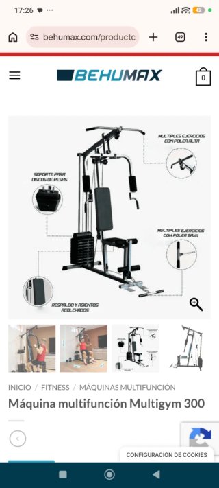 Máquina multifunción Multigym 300
