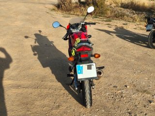Honda CBR125R 2006 Roja y Azul