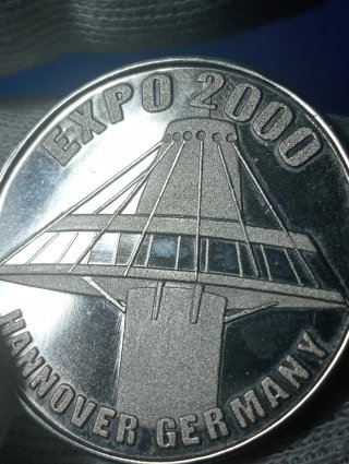 Medaglia Expo 2000 Hannover Germania