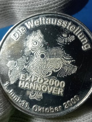 Medaglia Expo 2000 Hannover Germania