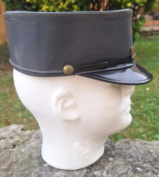 Antigua Gorra Conductor Tren Ferrocarril Tranvía