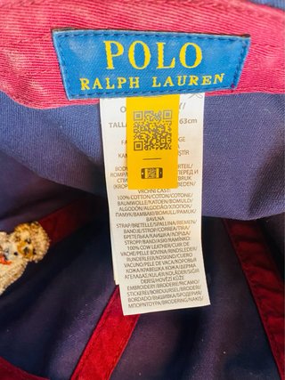 Gorra Polo Ralph Lauren Oso Azul