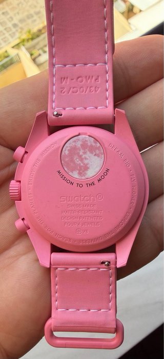Omega x Swatch Mission to Pink Moonphase