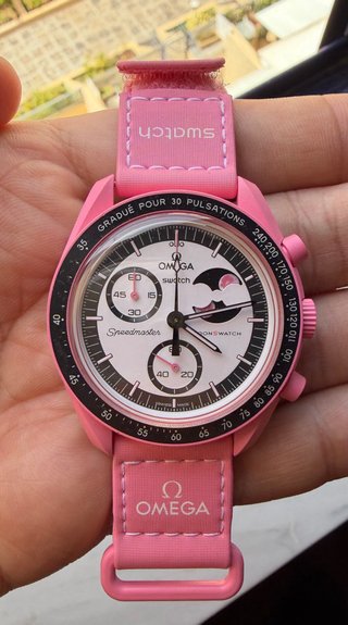 Omega x Swatch Mission to Pink Moonphase