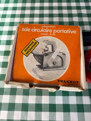 Adaptador Peugeot Sierra Circular Portátil