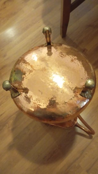 Jarra de cobre antigua